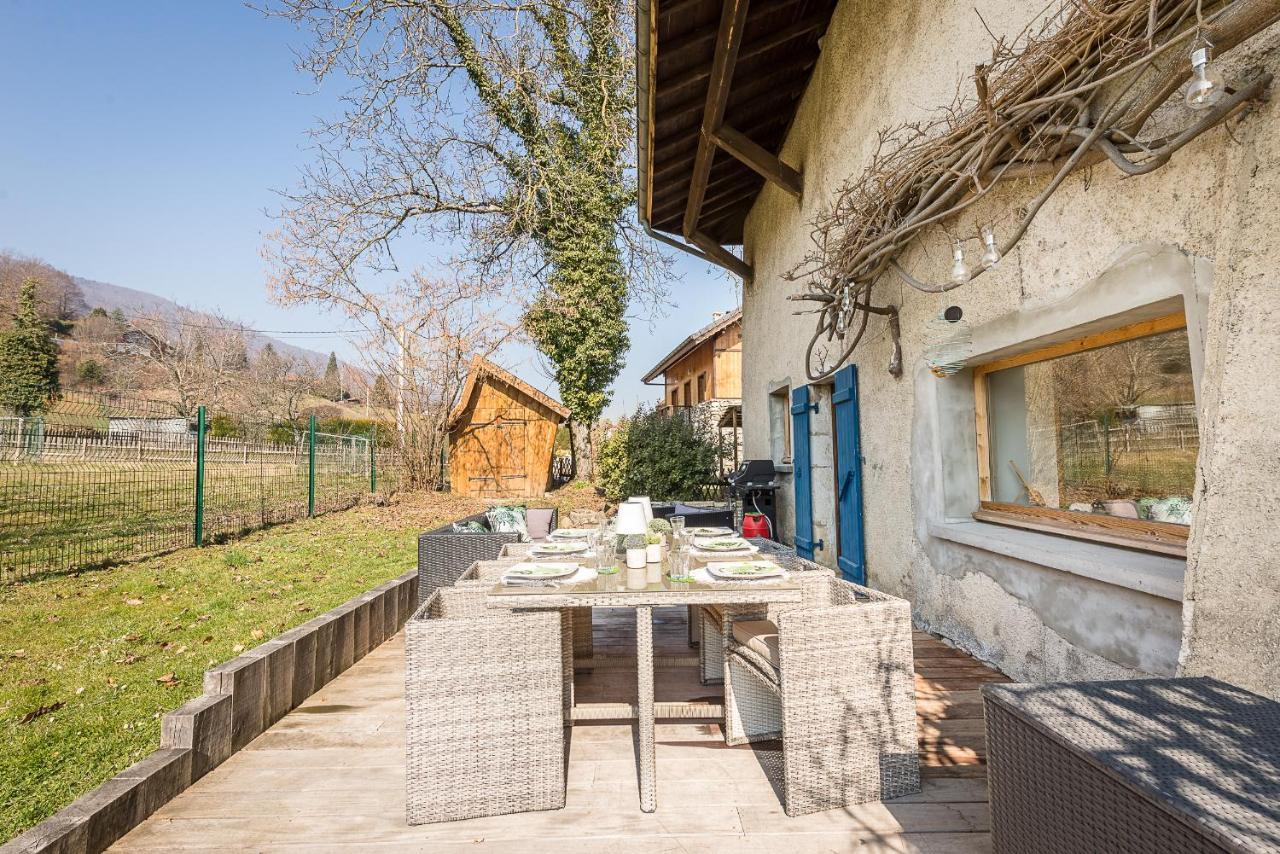 St-Jorioz - C'Est Une Maison Bleue, 6Pax 3 Ch, Lla Selections By Location Lac Annecy Сен-Жорьо Екстериор снимка