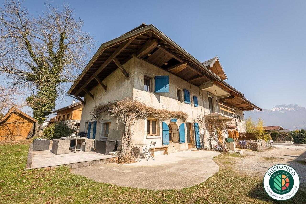 St-Jorioz - C'Est Une Maison Bleue, 6Pax 3 Ch, Lla Selections By Location Lac Annecy Сен-Жорьо Екстериор снимка